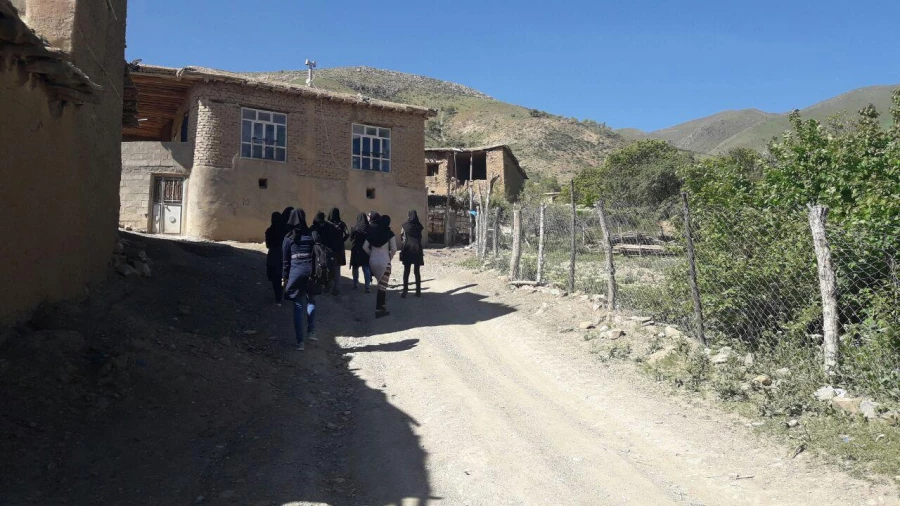 بازدید دانشجویان معماری از روستای کیلانه