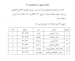 اطلاعیه معرفی به استادتابستان 96