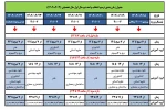 جدول ترمیم انتخاب واحد نمیسمال 1-1402